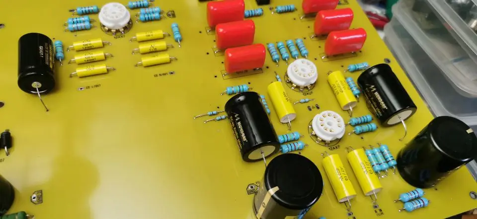 NEWest Refer to the French jadis DP60L/DPL7/DP series, re-engraved / bile preamp kit DIY parts