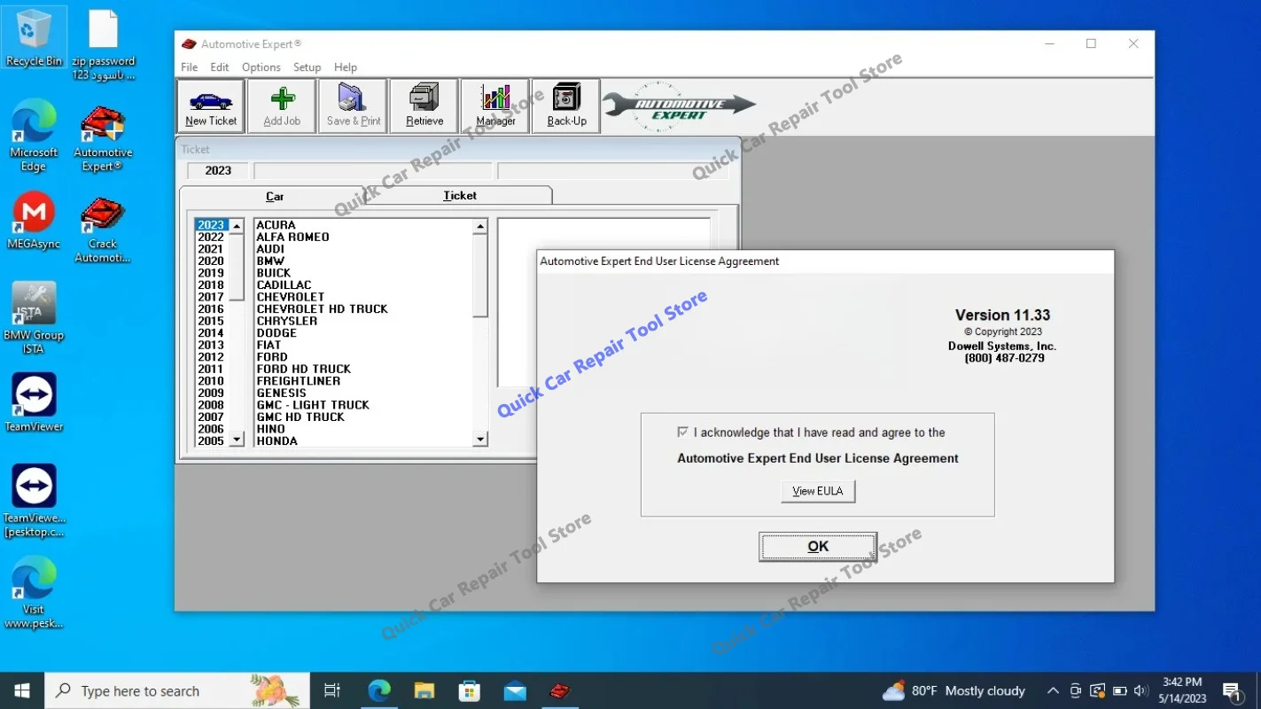 2026 Hot! FOR Automotive Expert 11.33 Version with Crack Automotive Expert 9.61 Best Shop Management Software Unlimited Install