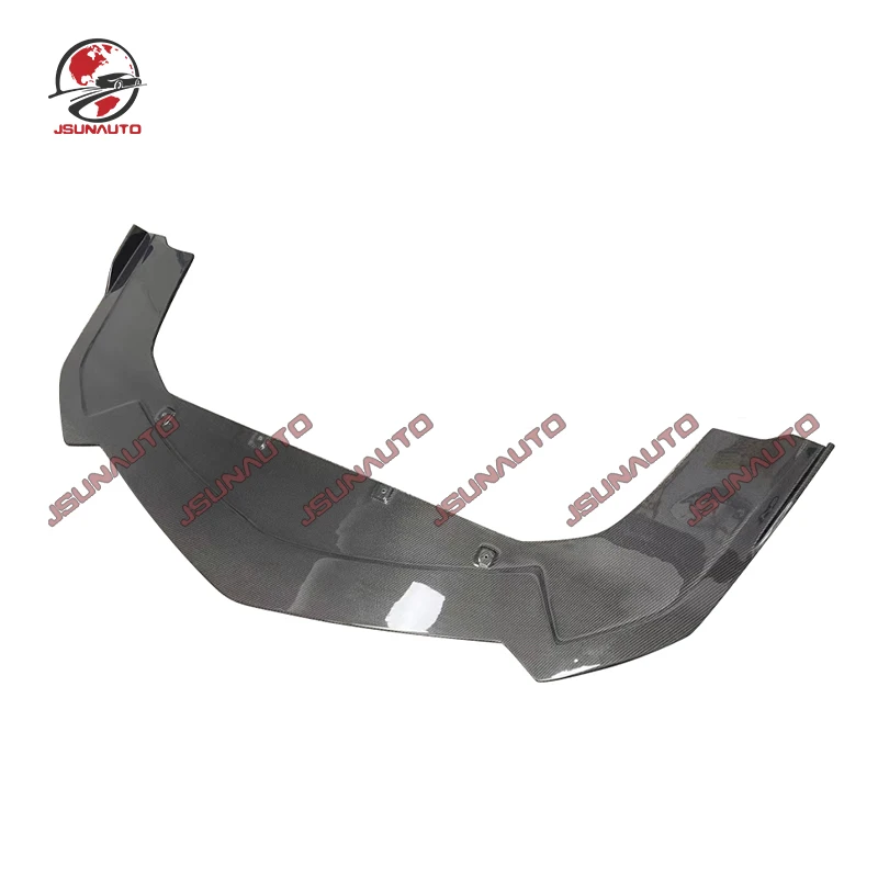 Car Body Styling For LP750 Upgrade JS Style Carbon Fiber Front Bumper Lip For Aventador SV Front Diffuser Kit