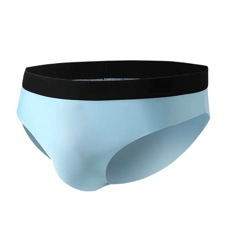 

Men's underwear Men's ice silk seamless breathable ultra-thin briefs summer ice soft and comfortable boys underpants