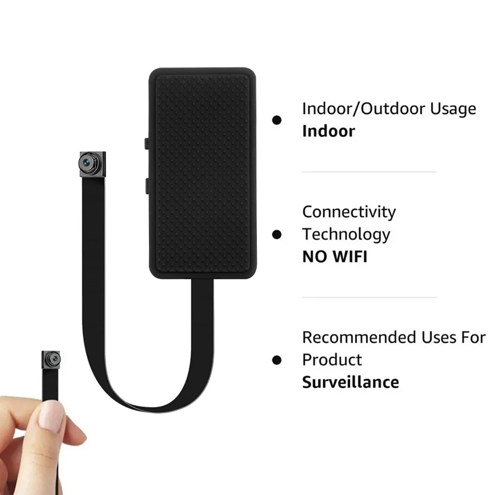 Wifi Camera DIY Portable Mini Camara Wifi 4K Micro Camcorder P2P Wireless Webcam Video Recorder Home Security Nanny Camera