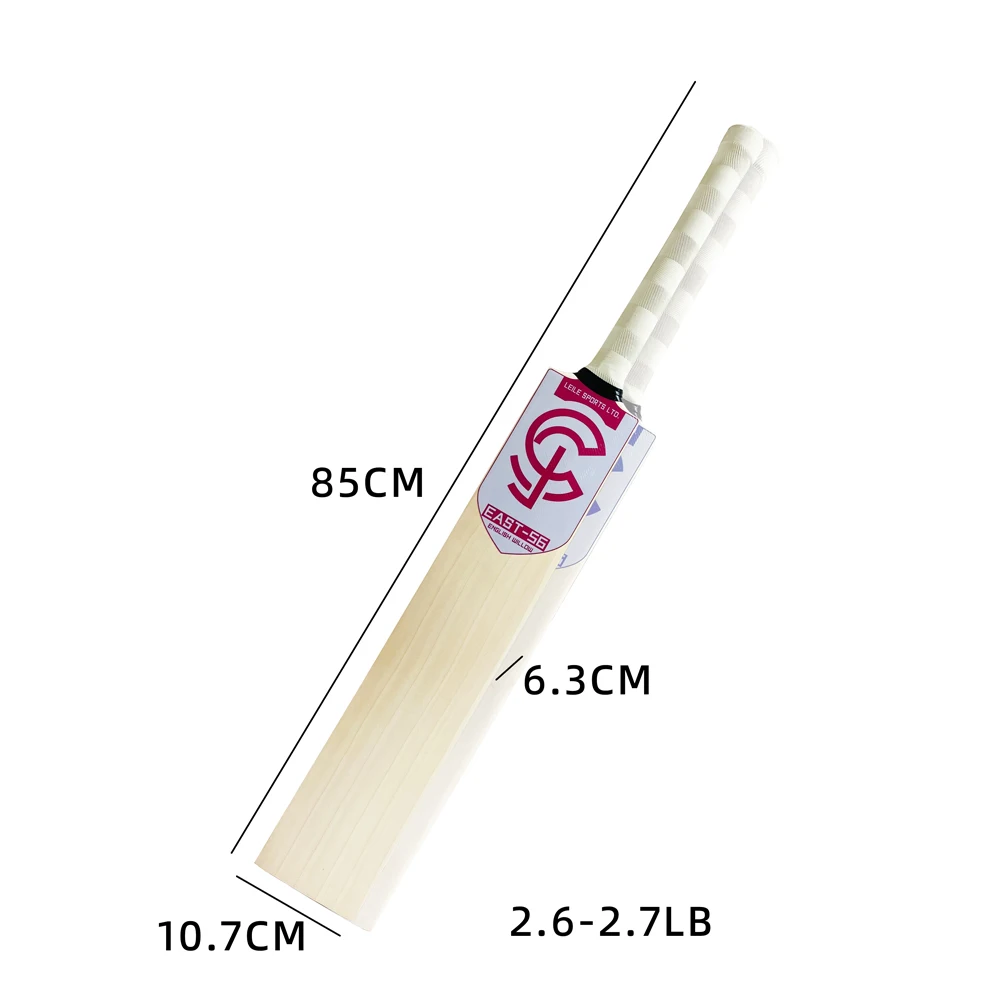 Mazza da Cricket inglese willow standard racchetta elastica per adulti di alta qualità 5 piani maniglia per assorbimento degli urti protezione