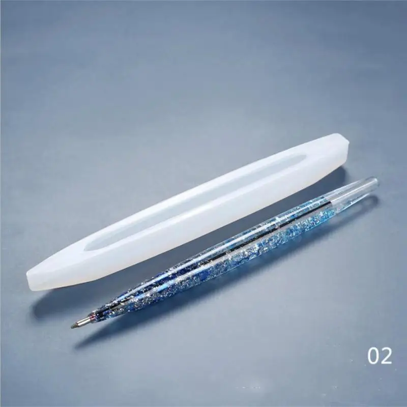 Crystal drop glue diy creative teacher student day gift uv resin ballpoint pen silicone mold