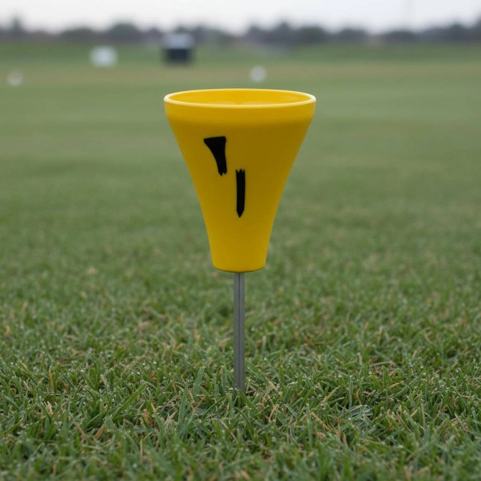 Flared Cone Golf Alignment Tool Lightweight Cup Shaped Marker Sports Gear for Tee Area Positioning