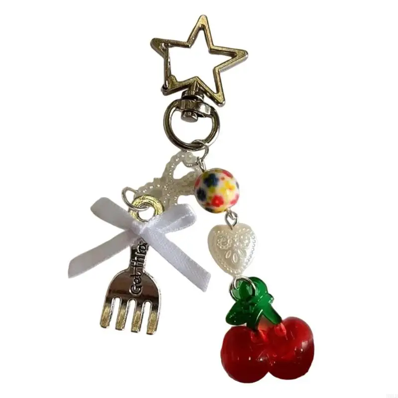 

50LB Lovely Fruit Mobile Lanyard Bag Pendant Phone Charm Bead Keychain Accessory