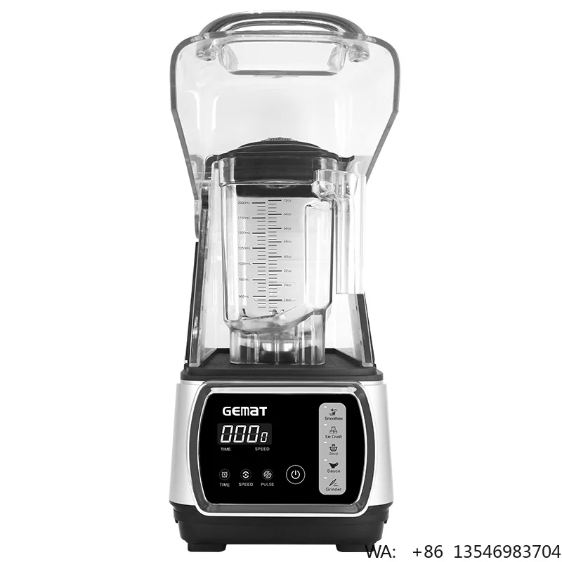 Commercial Soundproof Blender Smoothie Mixeur Wall Breaking Machine Multifunctional Table Nutri Blender Mixer