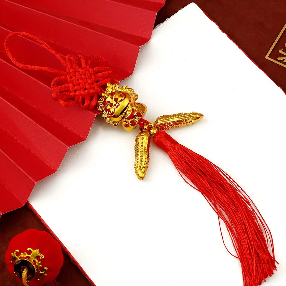 5Pcs Chinese New Year Dragon Tassel Pendant Hanging Ornament Classic Festival Home Wall Door Decoration for Spring Festival view 5