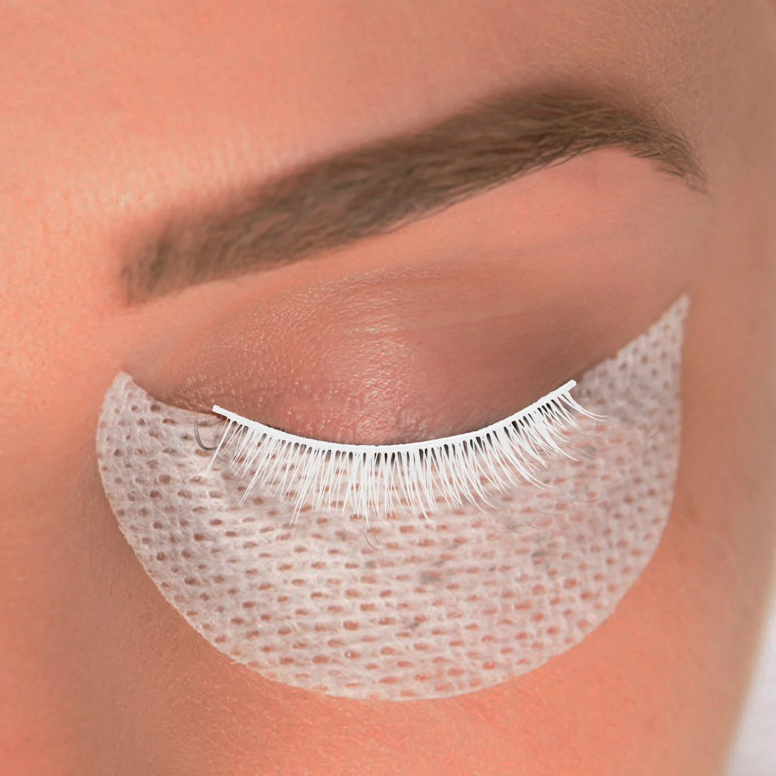 

3Pairs Individual Lashes White Cluster Lash Extensions for Women Halloween Party False Eyelashes Reusable Comfortable