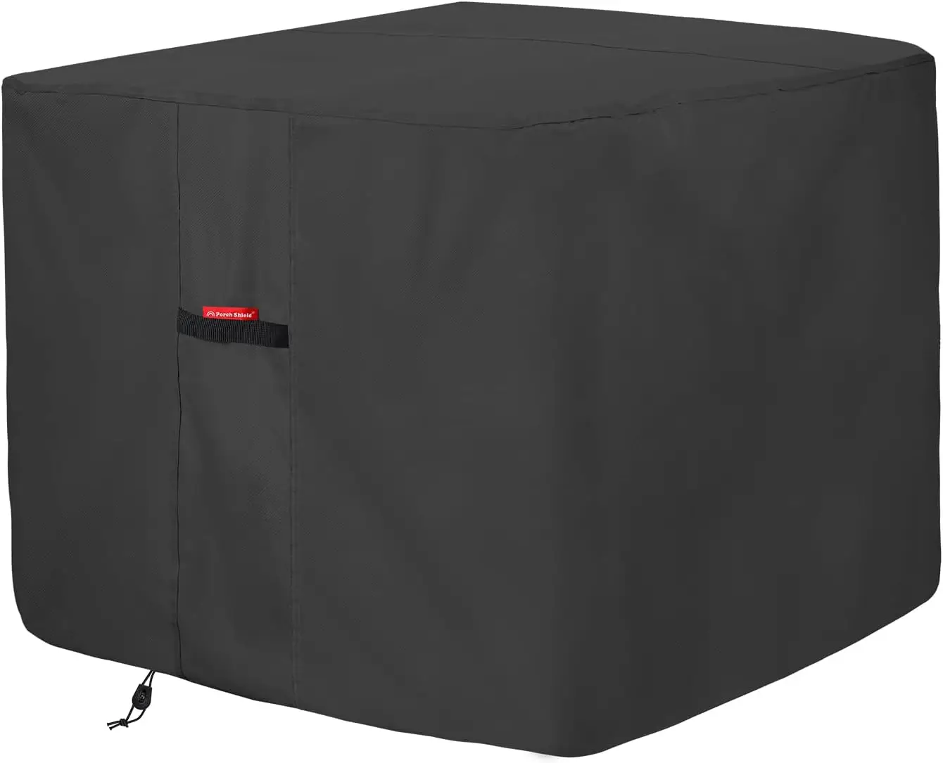 

Heavy Duty Square AC Cover for Outdoor Unit Up to 26''L x 26''W x 30''H, Black Waterproof Protection