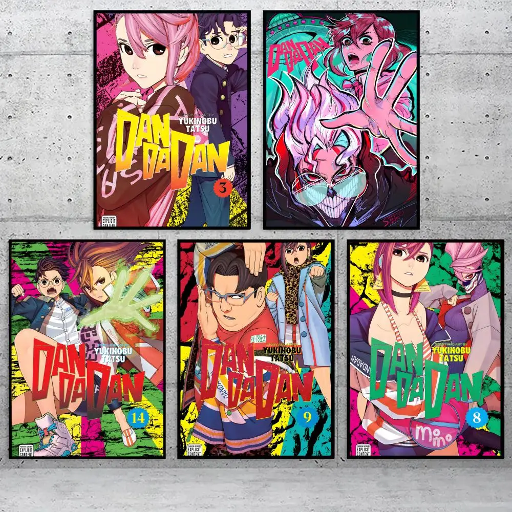 

Anime D-Dandandan Poster Living Room Bedroom Canvas Wall Art Print Mural Home Decor Gift Unframed Decoration