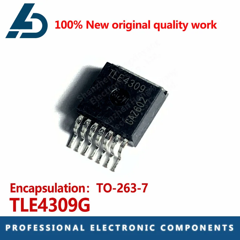 10PCS TLE4309G linear regulator package TO-263-7 Input voltage: 4.5V~24V Output current: 500mA