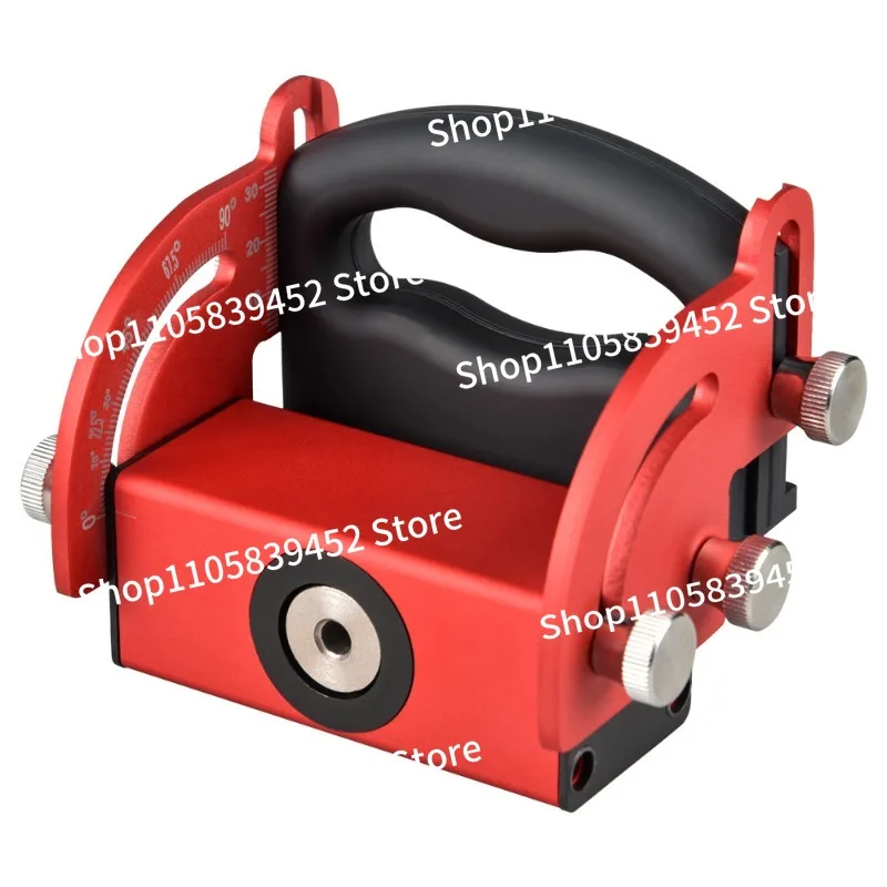 For board splicing Installation tool Punching positioner Aluminum alloy woodworking oblique hole positioner