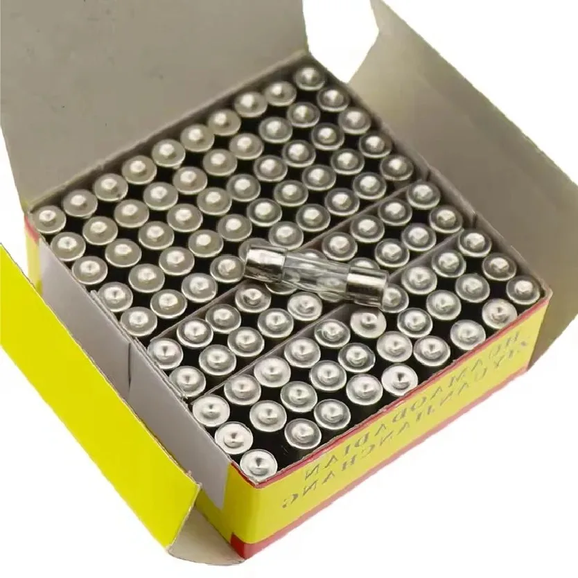 100-10PCS 5*20mm 6*30mm Fast Blow Glass Tube Fuses 250V 0.1 0.5 1 2 3 3.15 4 5 6 7 8 10 12 15 20 25 30A AMP Fuse Fast Blow