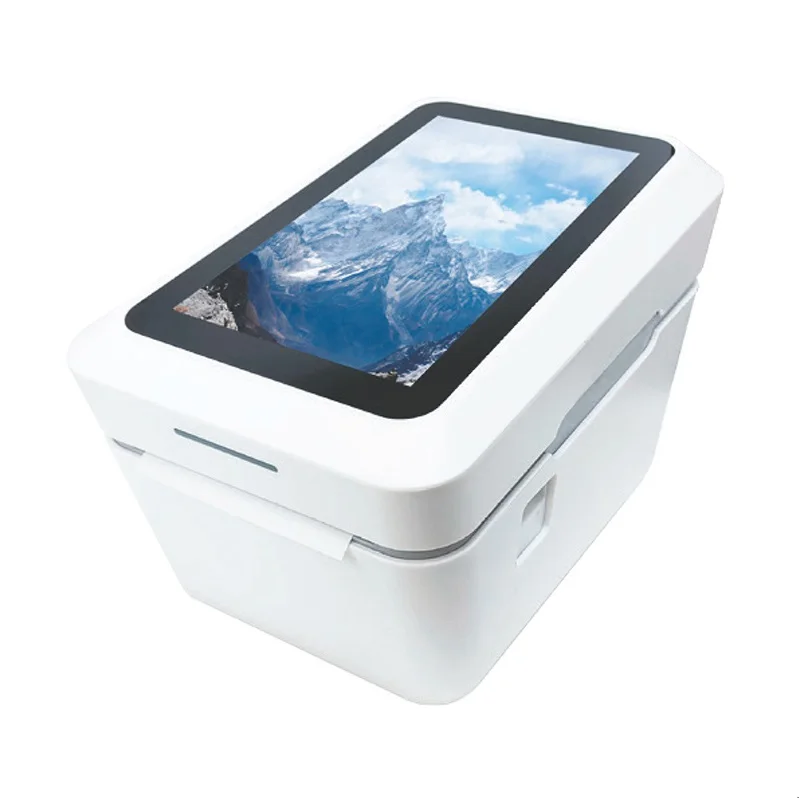 Pos Printer With Auto Cut Supermarket Online Capacitive Touch Screen  Impresora 80mm Create Qr Code For Payment Machine