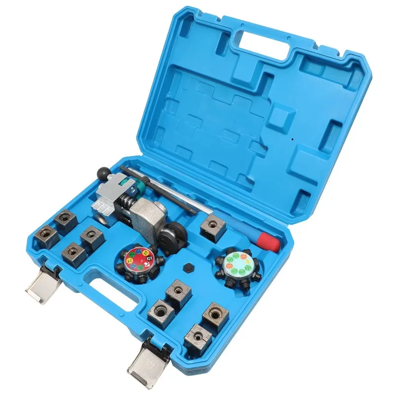 Bördelwerkzeug für Bremsleitungen, professionelles Doppel-Bördelwerkzeug-Set für Bremsleitungen, 45- und 37-Grad-Set, andere Fahrzeugwerkzeuge