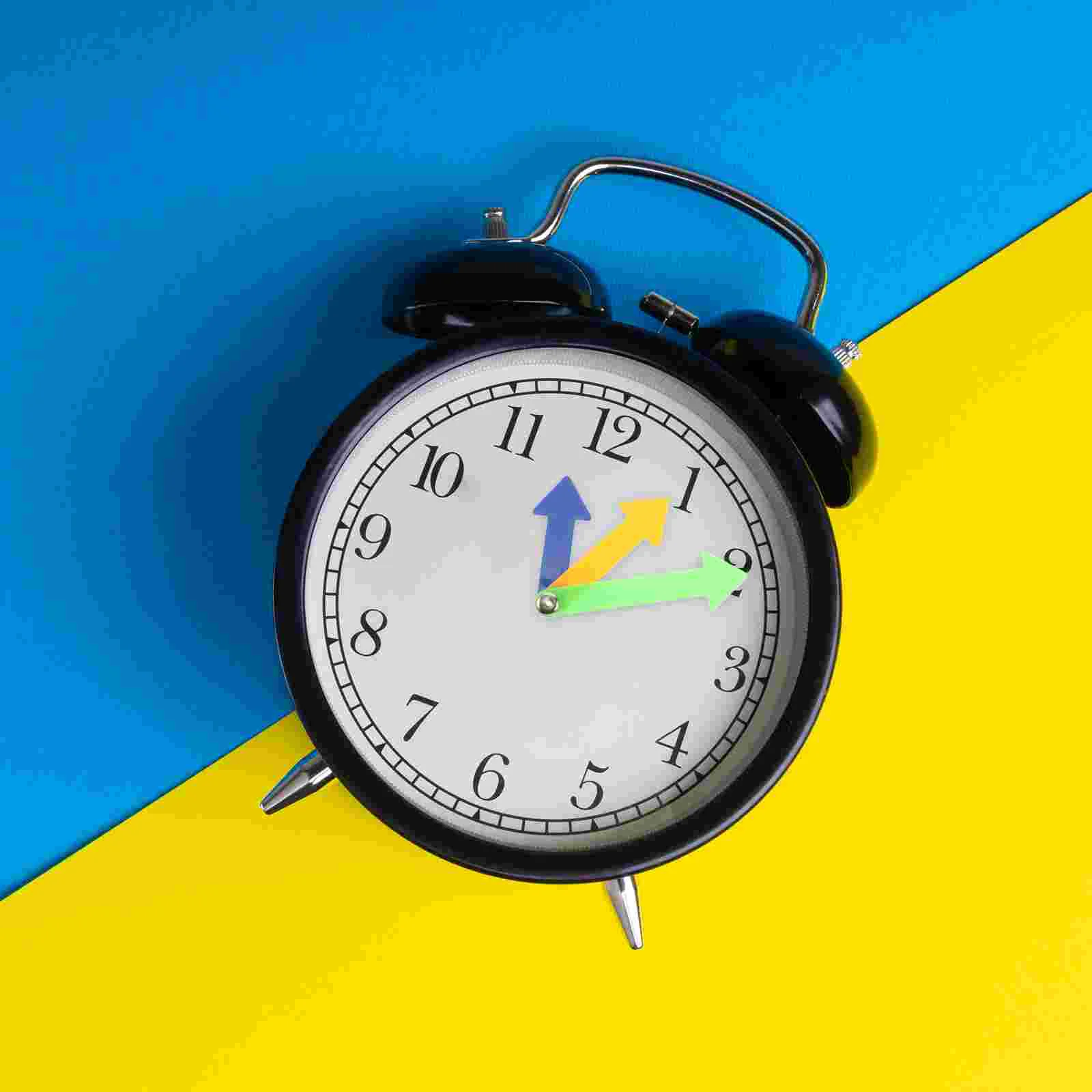 4 Pcs Plastic Clock Hand Part Teaching Pointer Watch Replacement Parts DIY Accessories