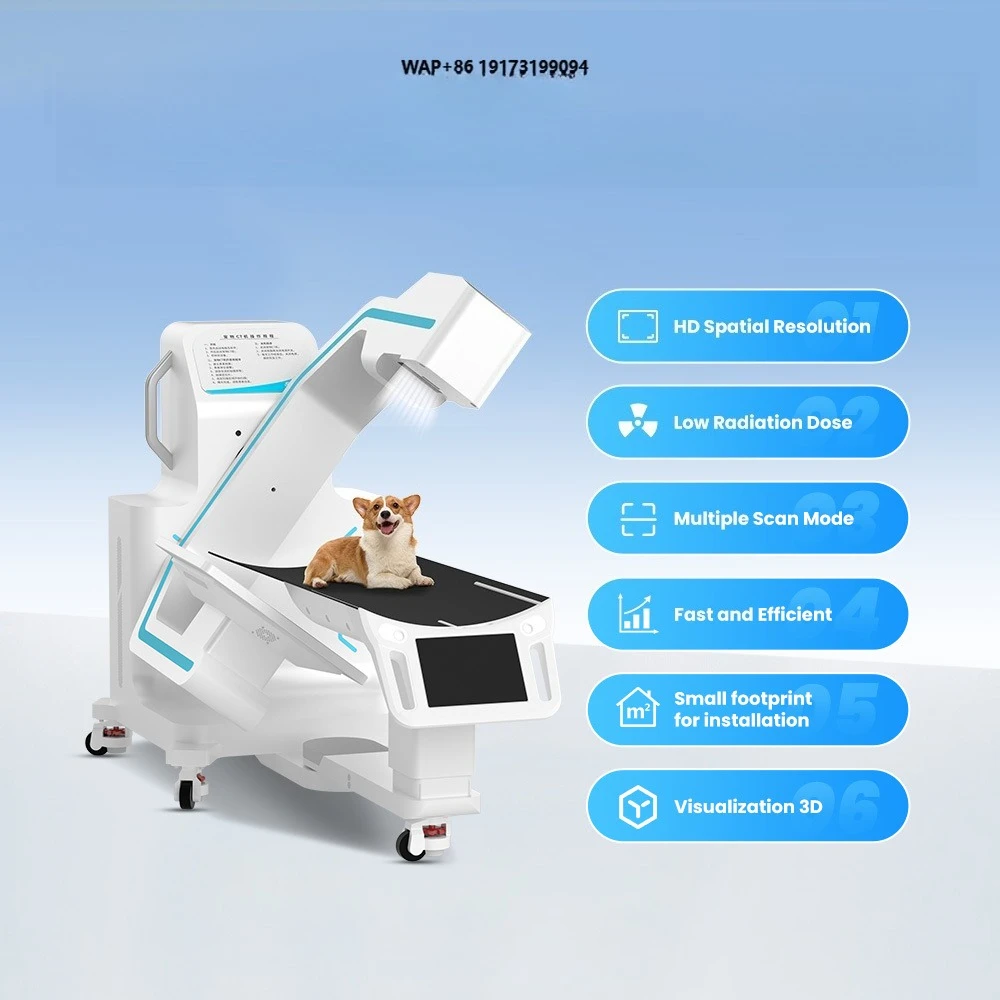 Veterinary CT scanner pet-specific multi-function CT machine, suitable for animal hospitals, compact design saves space