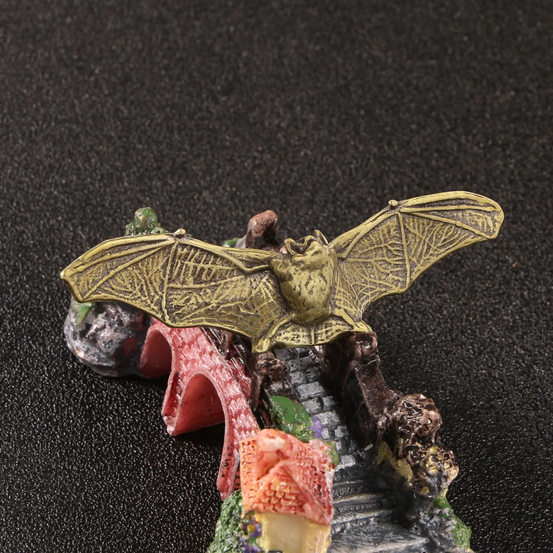 

Brass Bat Figurines Solid Copper Cute Animal Desk Decoration Vintage Craft Souvenirs Living Room Decoration