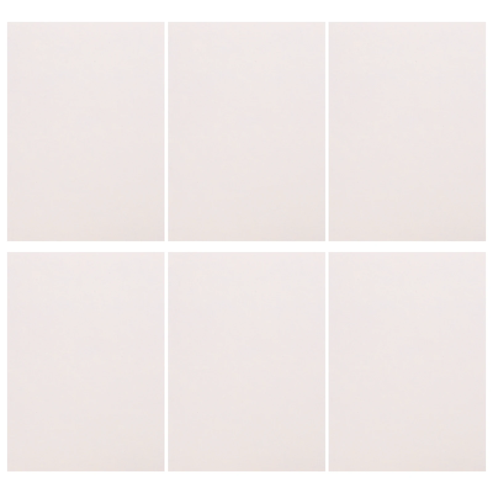 

100 Sheets Printer Paper Vinyl Sticker Label Reusable Blank Printing Self Adhesive Printable for Self-adhesive Printed
