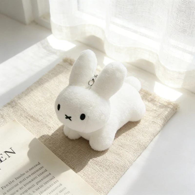 Miffy Rabbit Doll Bag Pendant Cartoon Cute High-face Value Desktop Doll Super Cute Ornaments Birthday Gift for Boys and Girls view 3