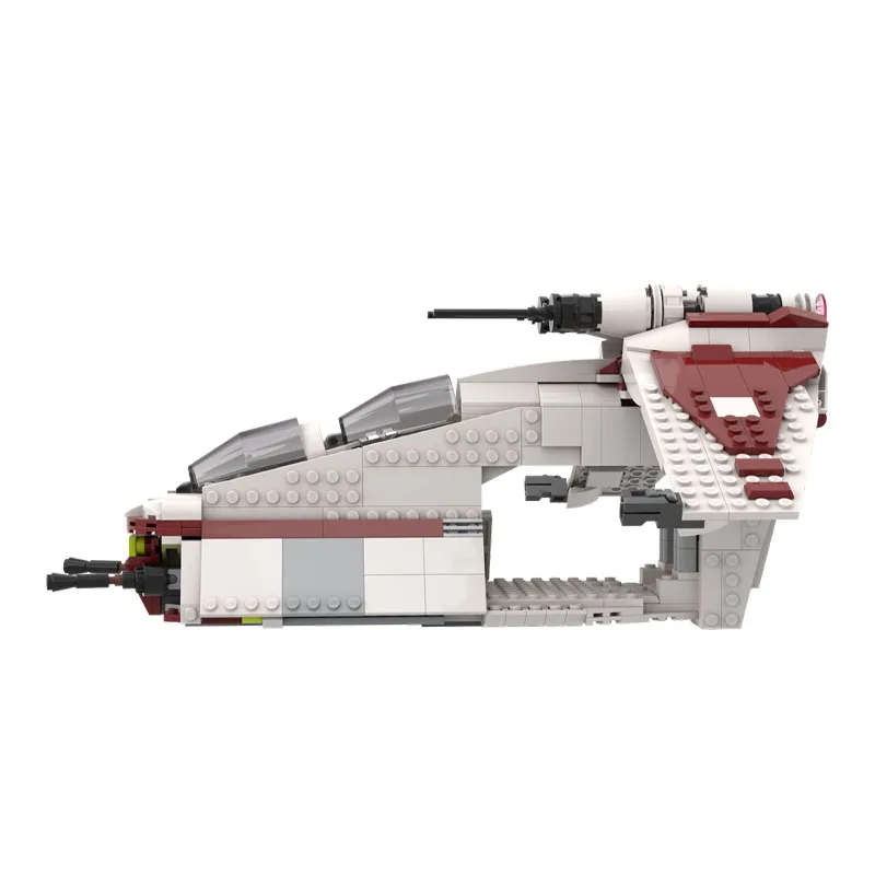 621 PCS Star Fighting Republic Gunship/LAAT - 75402 75432 Alternative MOC Anpassen Modulares Gebäude DIY Festival Spielzeug Geschenk