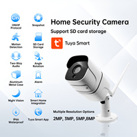 AN Outdoor Surveillance Camera 5MP Waterproof Night Vision WiFi Camera with Motion Detection for Smart Home Use
