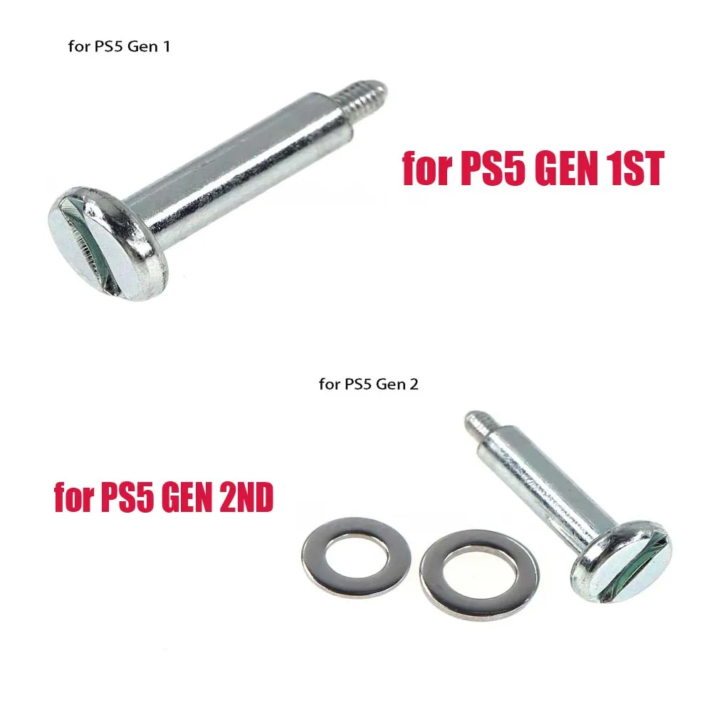 

5 Sets Screw for PS5 Charging Hose Base Screw for PS5 Gen 1st Gen 2nd Game Console Base Screw Repair Parts Replacement