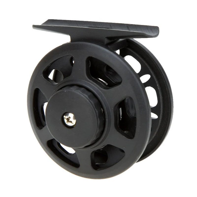 Plastic fly reel river fishing fly fishing Stream left / right exchange possible (reel diameter 42 mm)