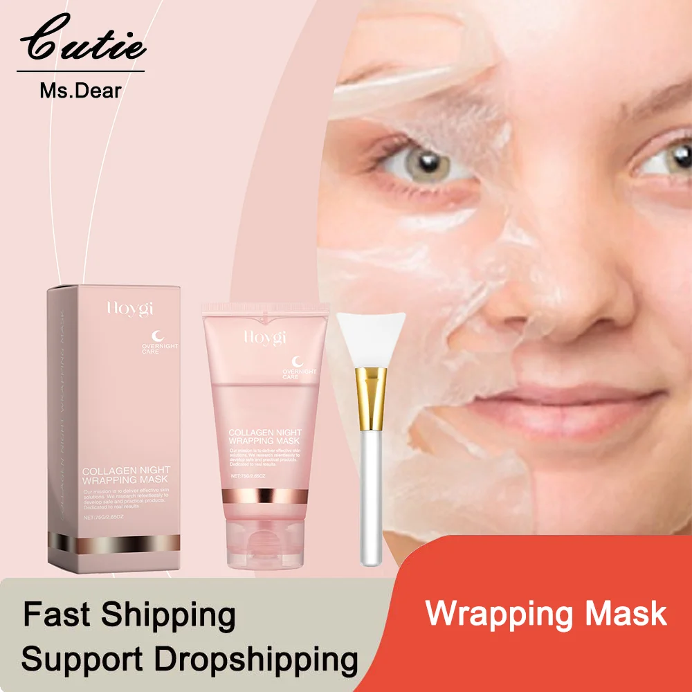 

Collagen Peel Off Mask Deeply Hydrating Moisturizing Brightening Face Mask Elasticity Firming Skin Rejuvenation Peel Facial Mask