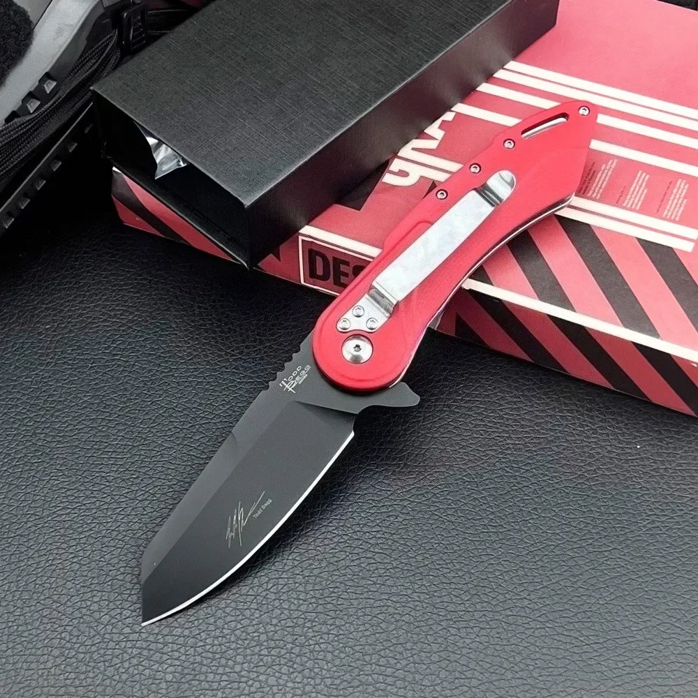 

TODDBEGG High Quality Folding Knife D2 Blade Portable Tactical Knife Outdoor Pocket Knife Sharp Cutting Expedition Rescue Knife