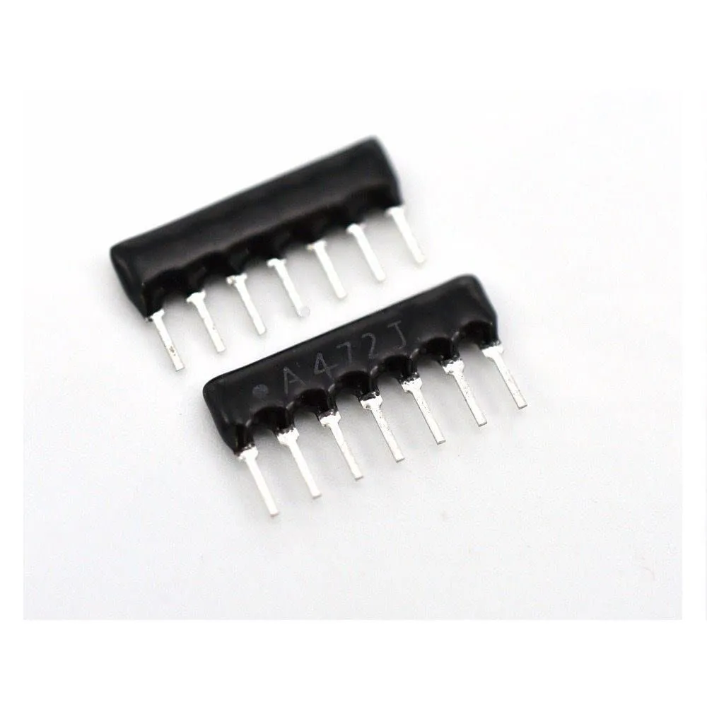 200 stücke 9PIN 8PIN 7PIN 6PIN 5PIN ausschluss Netzwerk Widerstand array DIP 100 220 470 680 1K 1,2K 1,5K 2K 2,2K 4,7K 5,1K 10K 100K ohm – Detail 3
