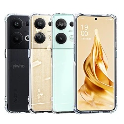 Clear Case for Oppo Reno9 Pro plus Reno7 Reno6 Silicon Phone Back Cover Ultra Thin Skin for Reno 9 8 7 SE 6 5 Pro+ TPU Shells