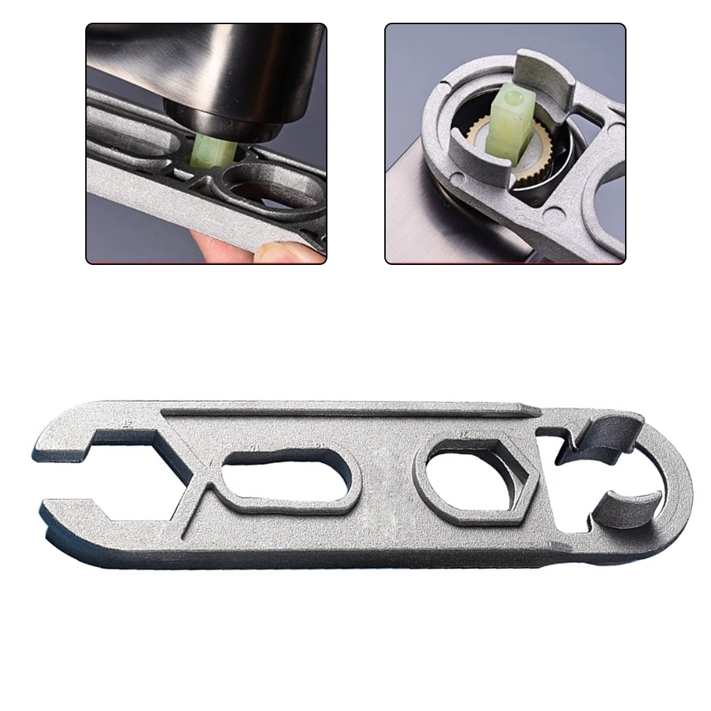 

Многофункциональный сантехнический инструмент 6 в 1 для картриджа клапана аэратора и разборки душевой насадки с удобной противоскользящей ручкой