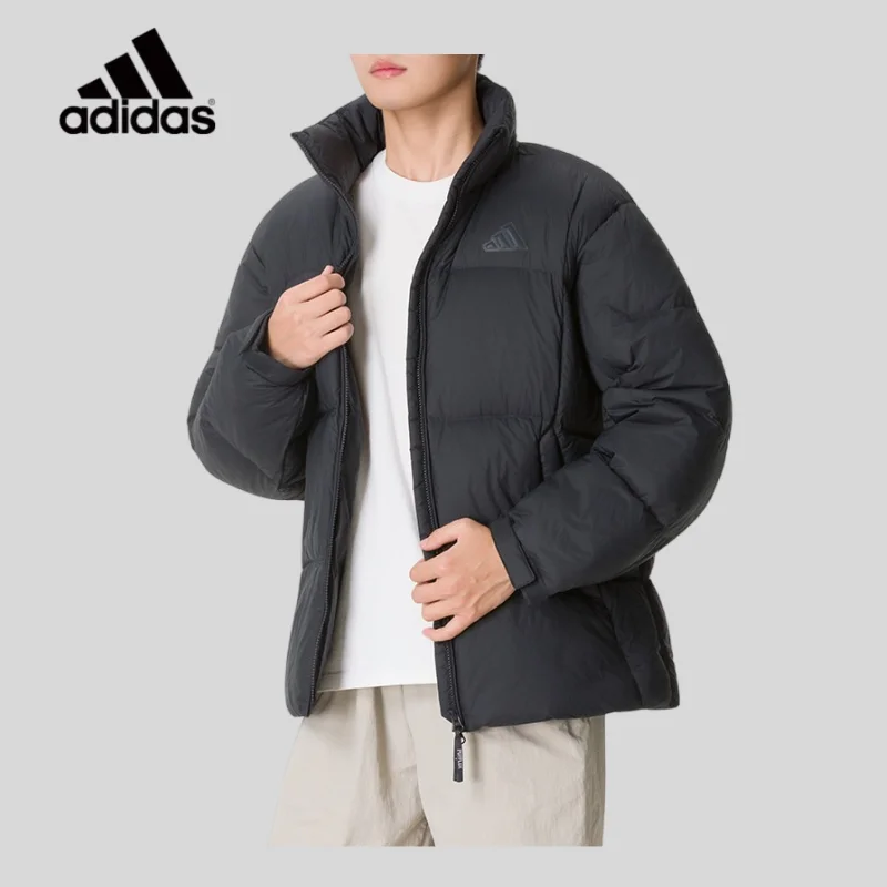 Adidas Adidas Men's Down Jacket 2026 Winter New Warm Thickened Sportswear Jacket KW4696