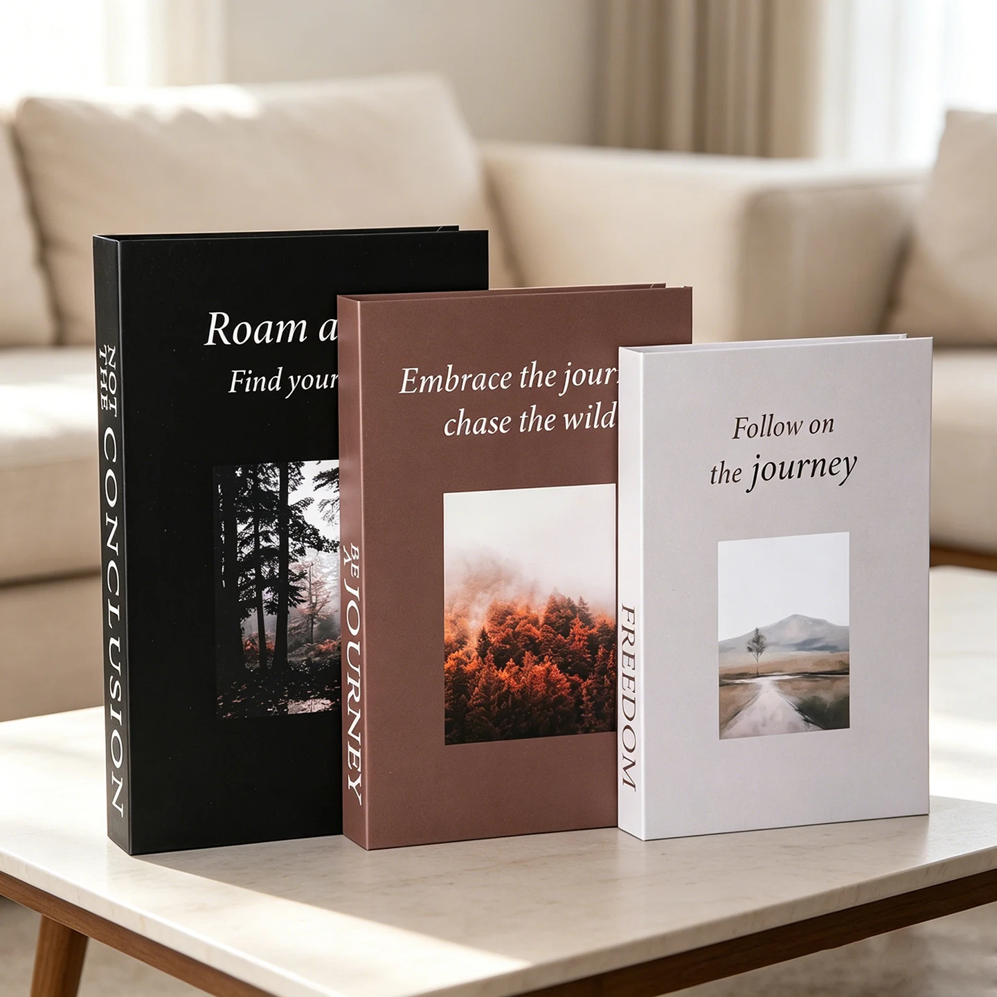 1/2/3 stuks openbareleerbare nepboeken, woonkamerdecoratie met emotionele waarde, decoratieve oplossingen voor de salontafel, ideaal voor mensen die weinig tijd hebben.