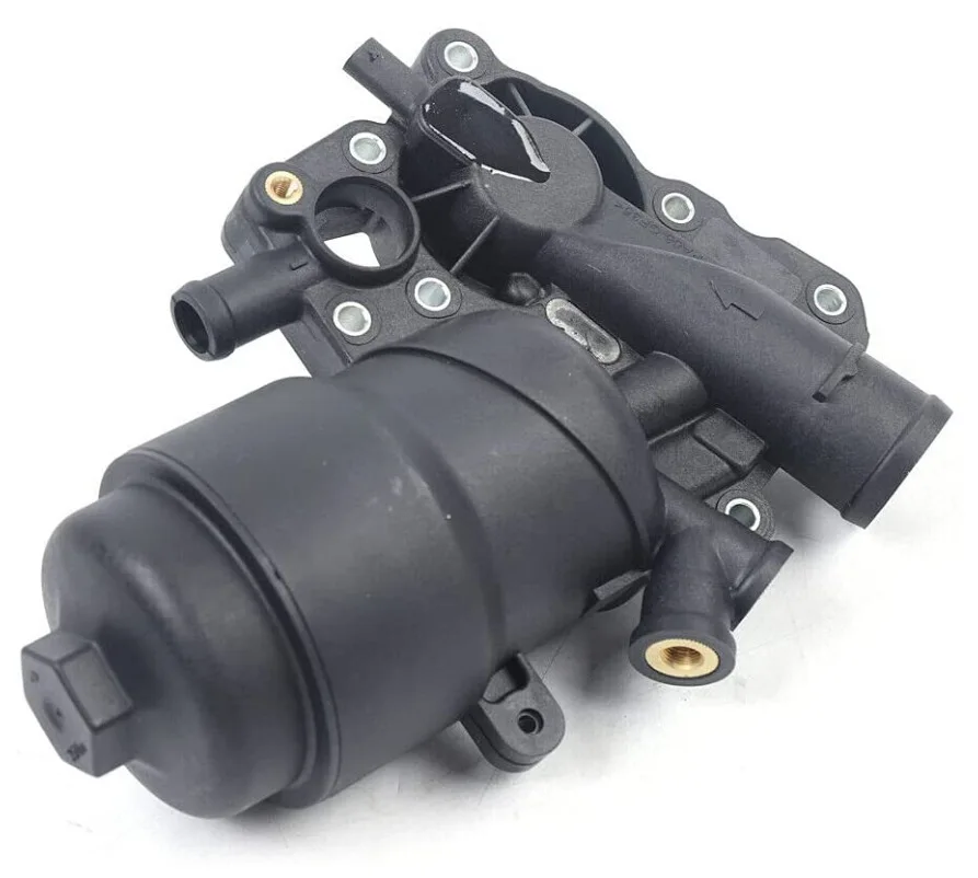 

059115389P 059115389K 059115389H Oil filter housing with thermostat for Audi
