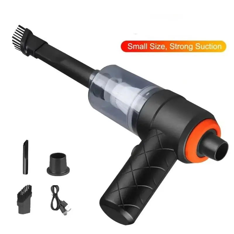 Handheld Cordless Car Vacuum Cleaner Strong Suction Rechargeable Portable for Auto Interior Home Pet Hair Cleaning Handheld Cor