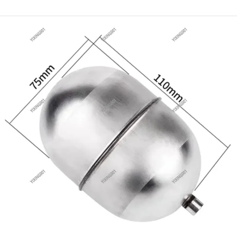 304 SS Float Ball Valve - Water Tank Intake Valve for Automatic Water Level Control Industrial & Home Applications