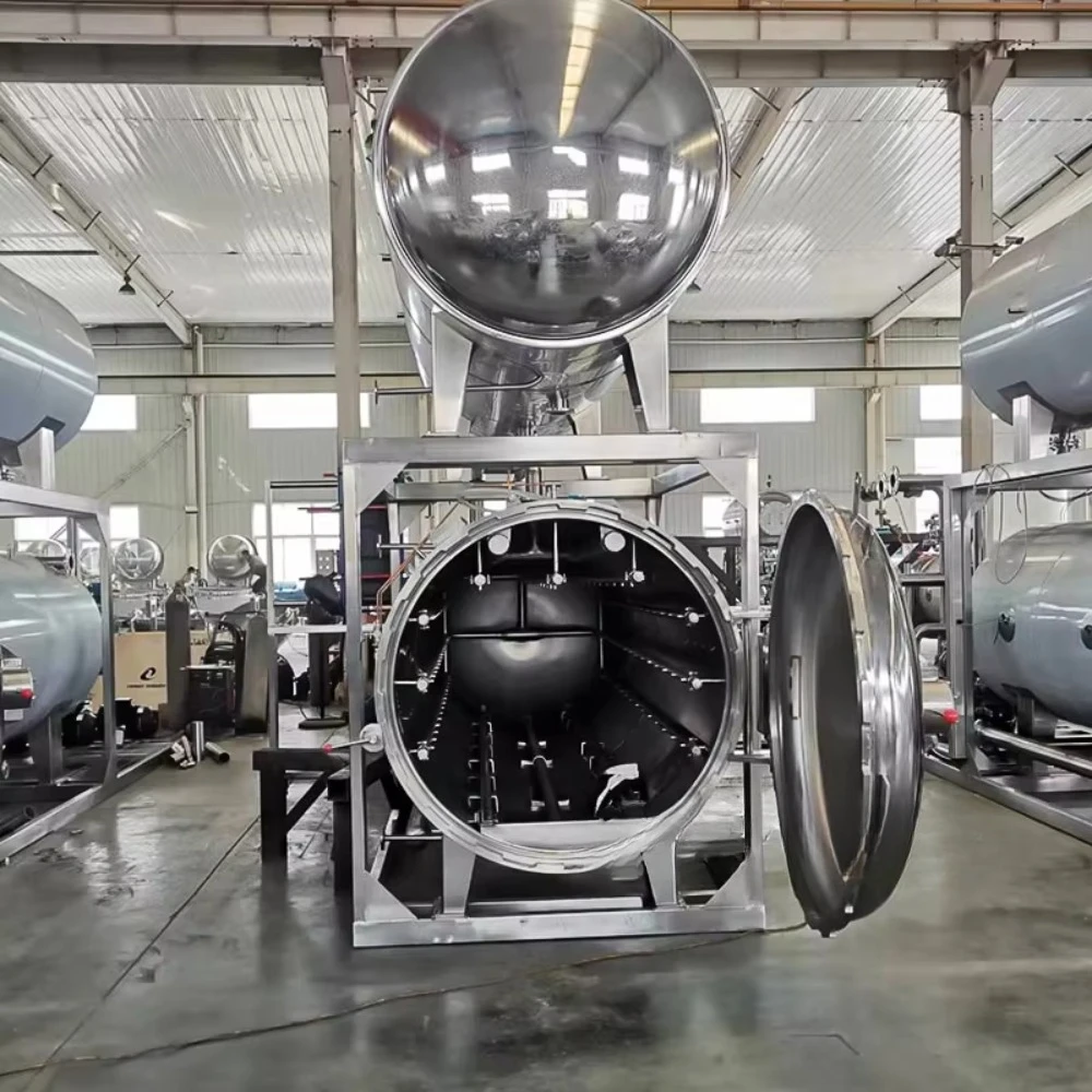 Automatic industrial autoclave food and beverage industry multi-functional small sterilizer