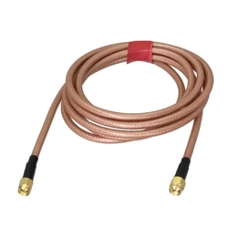 RG142 SMA Male Plug to SMA Male plug Connector Straight RF Jumper pigtail Cable 4inch~20M Wire Terminals