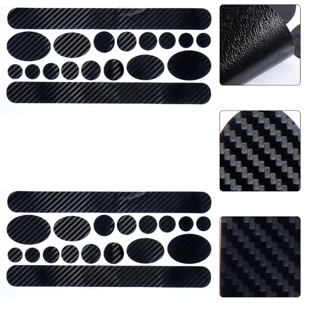 

5 Sheets Waterproof Bike Frame Protector Sticker Durable Anti-Scratch Film for Mountain Road Off-Road Bikes Cycling Accessory