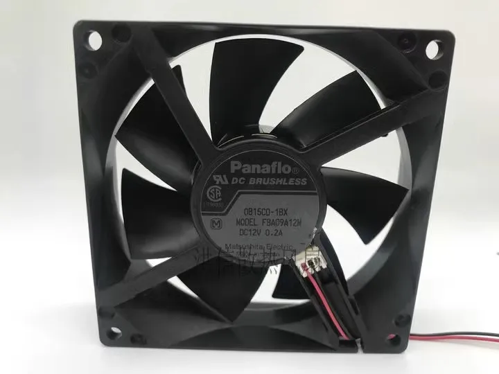 

Бесплатная доставка, оригинальный FBA09A12M DC12V 0,2A 9225 9025, бесшумный вентилятор