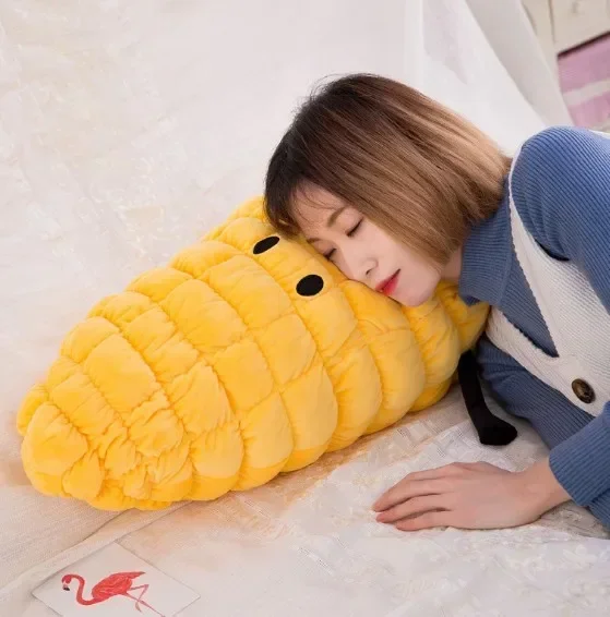 جديد لطيف جميل النباتات الذرة ألعاب من نسيج مخملي محشوة ألعاب من نسيج مخملي وسادة هدية عيد ميلاد الخضار الفاكهة وسائد فخمة