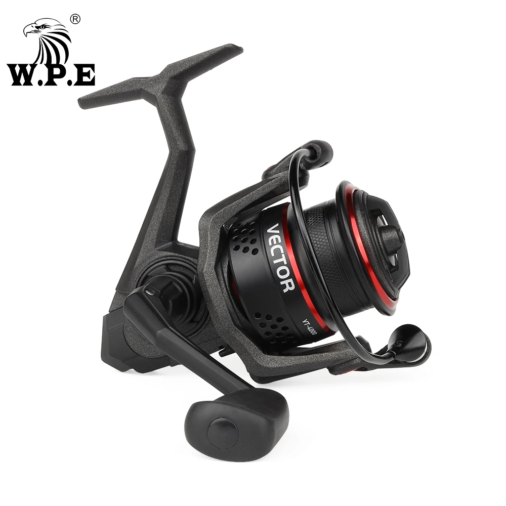 

W.P.E Spinning Fishing Reel 3000 4000 High Speed Gear Ratio 5.1:1 7+1 BBs Feeder Fishing Wheel Fishing Tackle Pesca