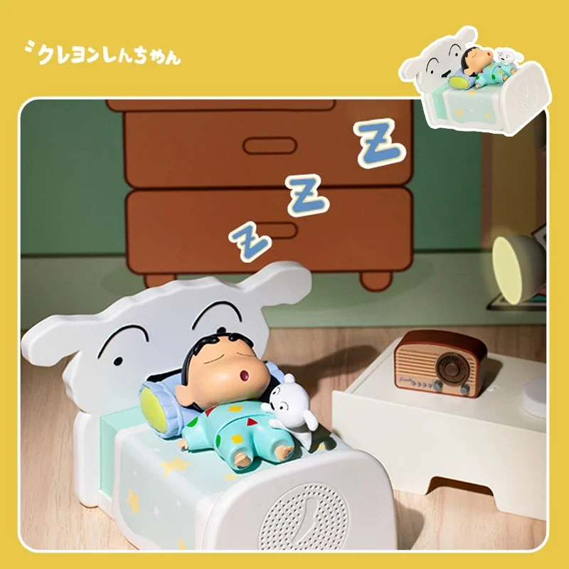 Crayon Shinchan Bluetooth Speakers Set Cute Shin-chan for Girls Sleeping Bedroom Living Room Desktop Ornament Decoration Gift