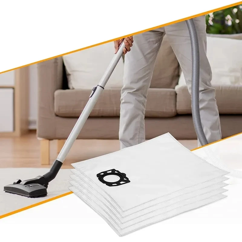 Para Karcher WD4 WD5 WD6 bolsas de filtro no tejidas KFI 487 bolsas de vacío para bolsas de filtro Karcher bolsas de aspiradora