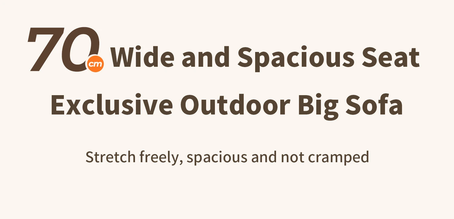 PRIMITIVE Quad Campingstuhl, gepolstert, robust, übergroß, faltbar, tragbar, mit Tragetasche und Seitentasche, für Outdoor, Strand, Picknick, Terrasse – Detail 8