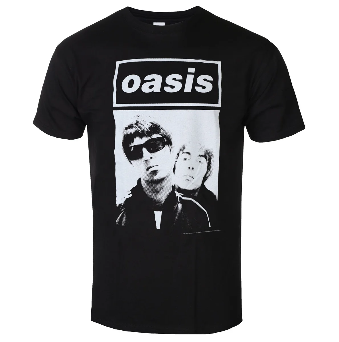 Fit Summer Oasis Graphic Cotton T-shirt Unisex Summer Short Sleeve Fashion Brand Tee Luxury Casual Vintage Tees