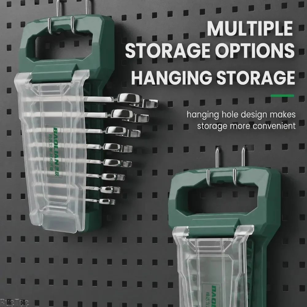 Heavy‑Duty Portable Handheld Tool Bag Organizer Wall Mountable Belt Storage Pouch for Auto Mechanic Wrench Bolt Repair Tools