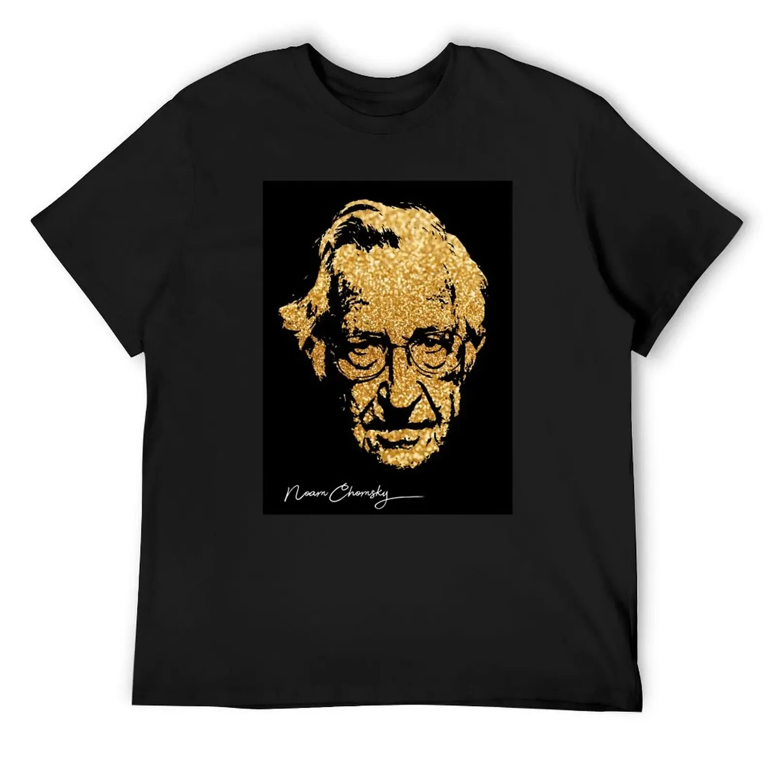 

Noam Chomsky portrait T-Shirt boys whites basketball graphic tees anime plain black t shirts men